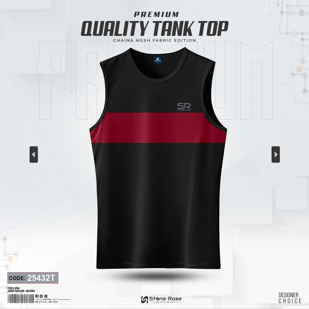 Men summer premium black